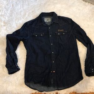 Winchester denim button down